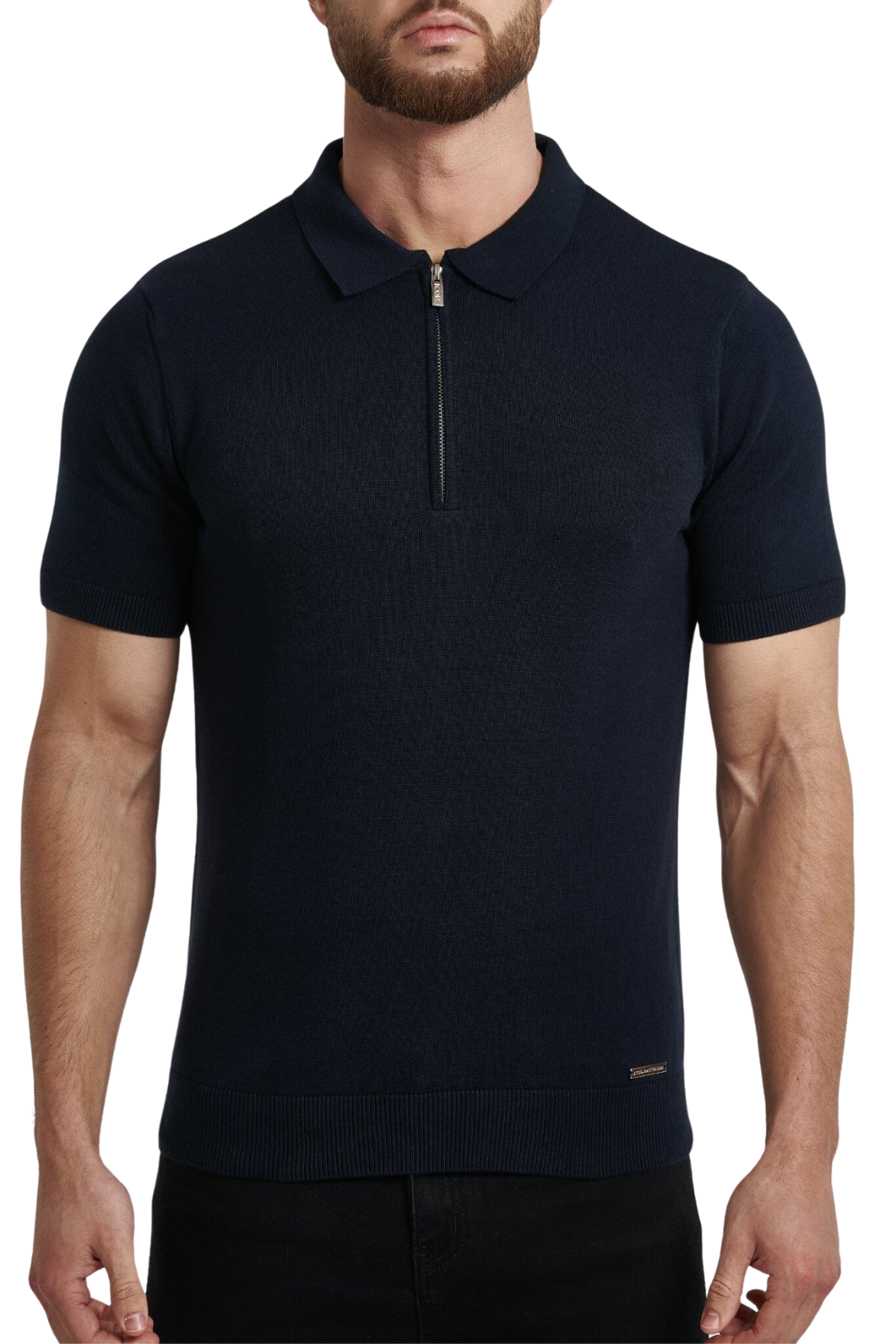 Pima Oryzonwear Zip Polo Shirt