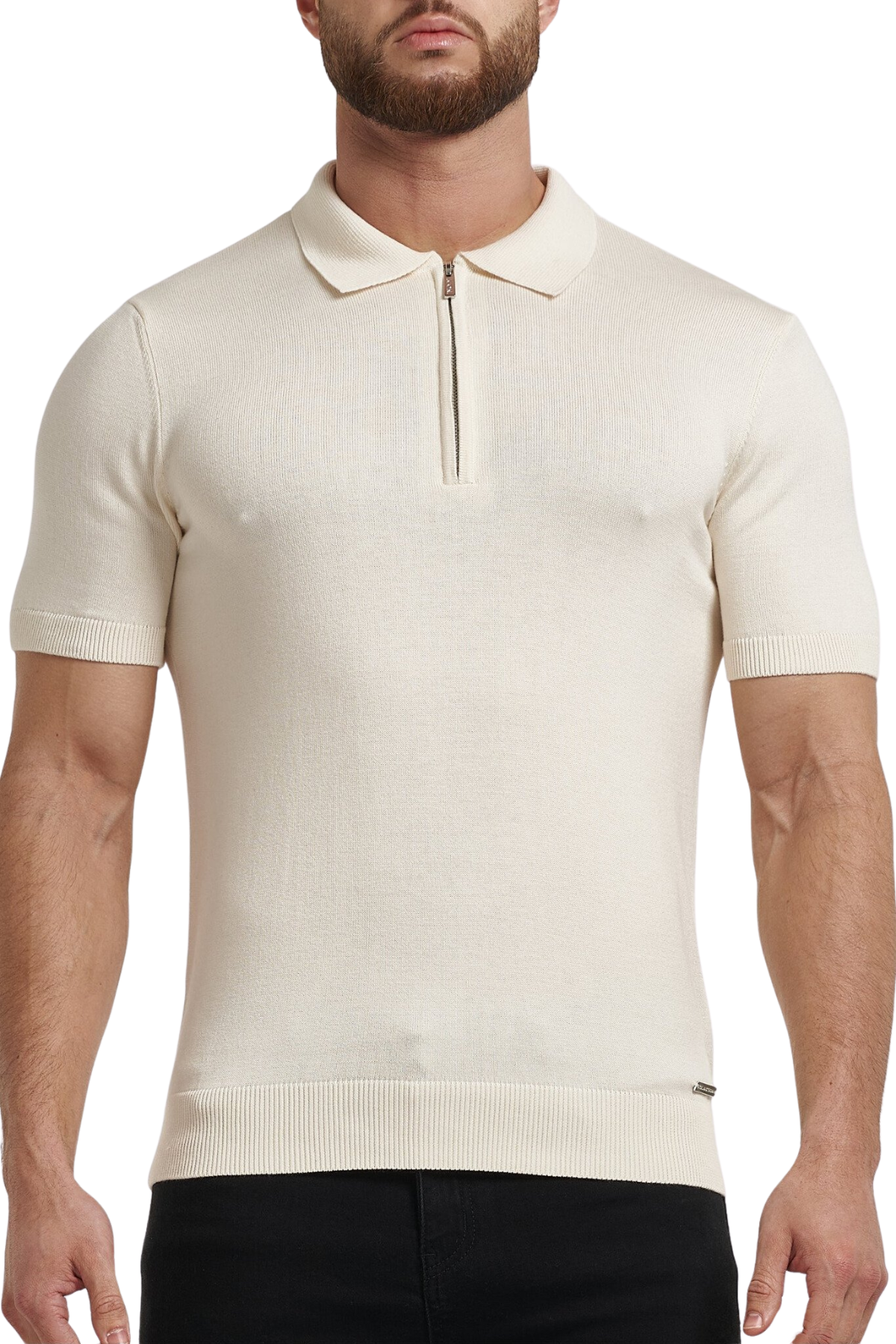 Pima Oryzonwear Zip Polo Shirt