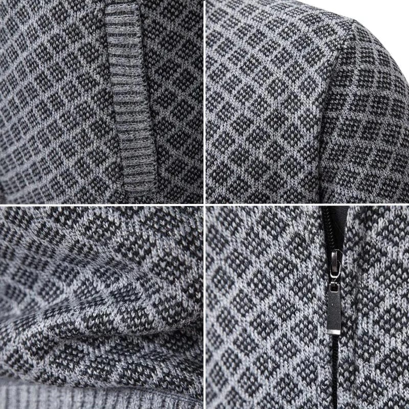 MONTEM ZIP-UP SWEATER