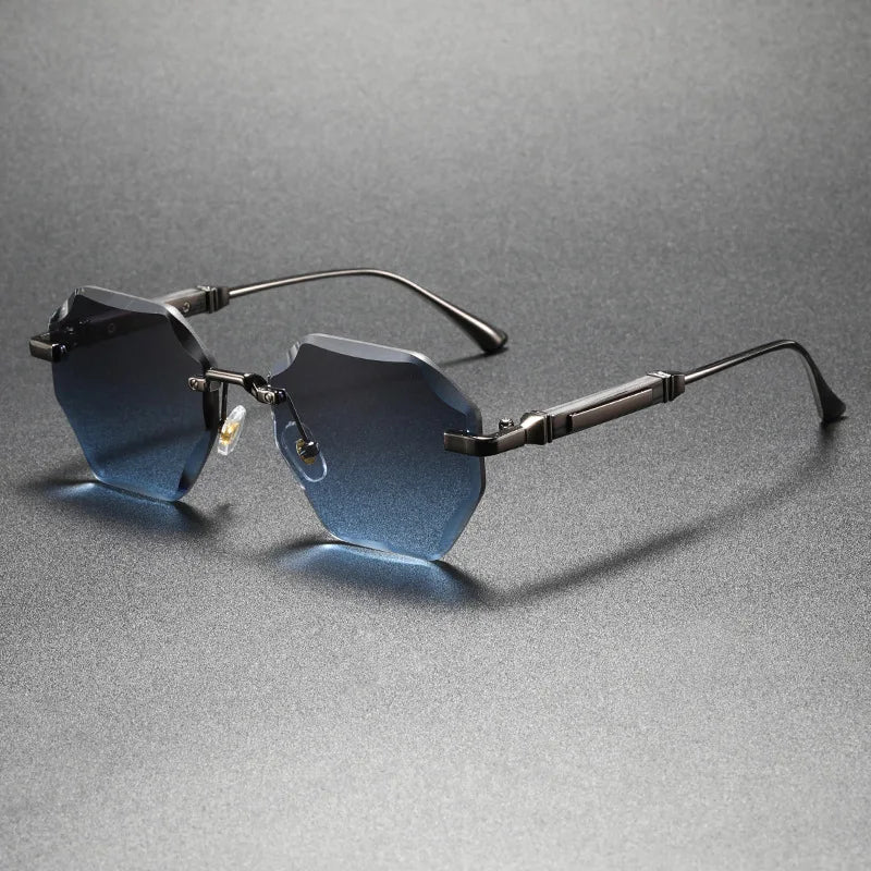 Dorian Rimless Sunglasses