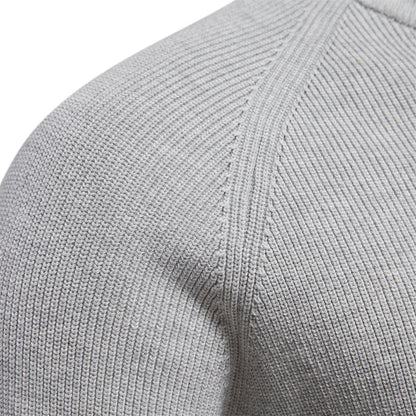 Quarter-Zip Men’s Cotton Jumper