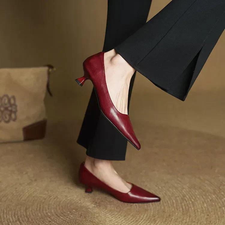 Hartley Leather Heels