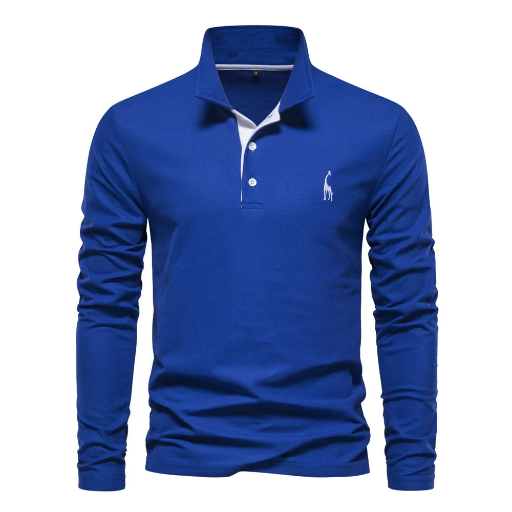Long Sleeve Men’s Polo Shirt