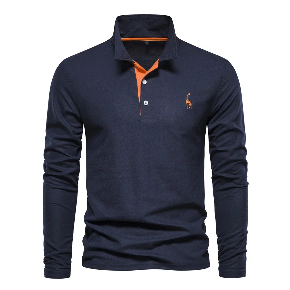 Long Sleeve Men’s Polo Shirt