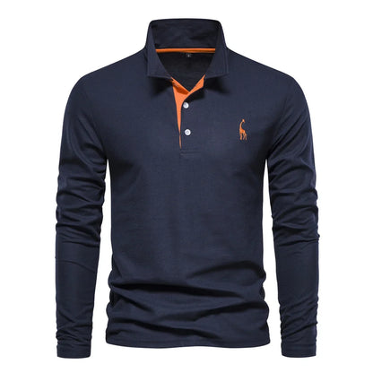 Long Sleeve Men’s Polo Shirt