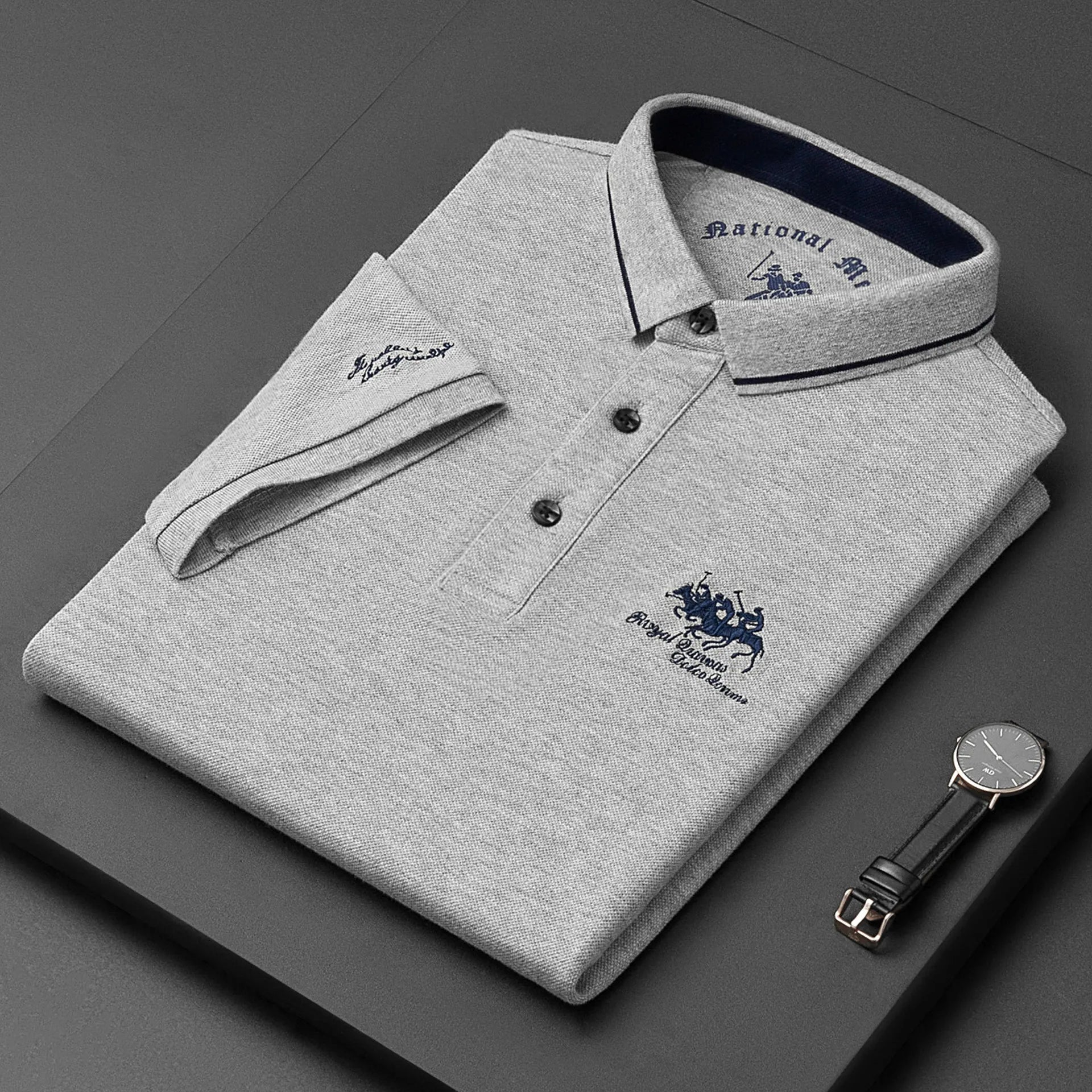 Horse Men’s Polo Shirt