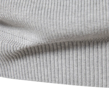 Quarter-Zip Men’s Cotton Jumper