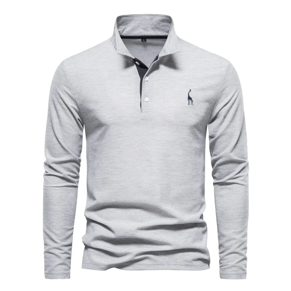 Long Sleeve Men’s Polo Shirt