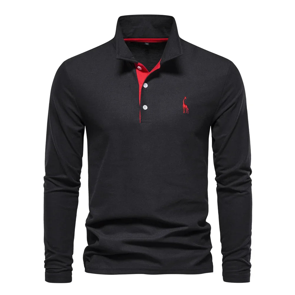 Long Sleeve Men’s Polo Shirt