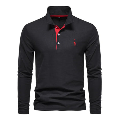 Long Sleeve Men’s Polo Shirt