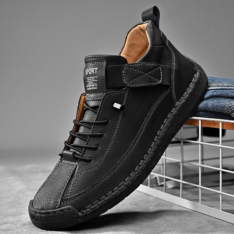 Calder Handcrafted Leather Trainer