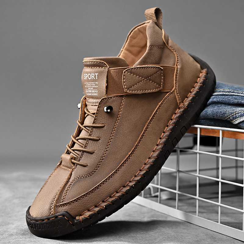 Calder Handcrafted Leather Trainer