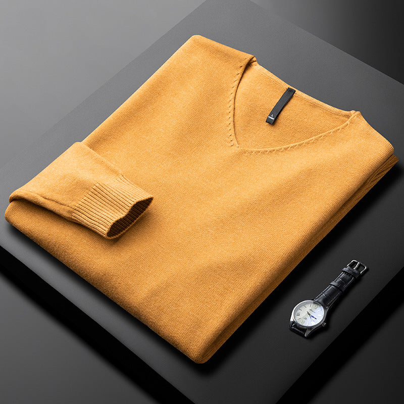 HUXFORD CASHMERE V-NECK
