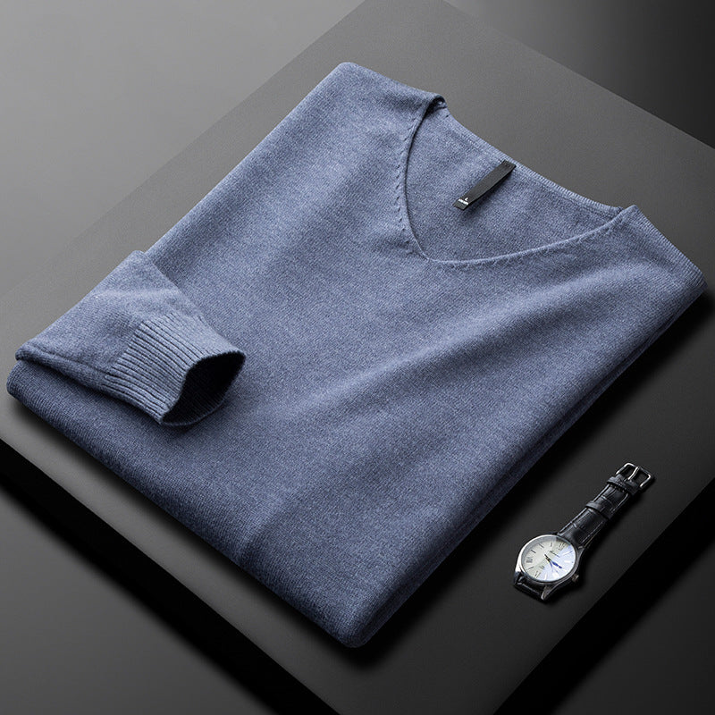 HUXFORD CASHMERE V-NECK