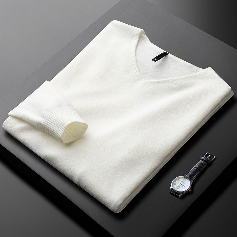 HUXFORD CASHMERE V-NECK