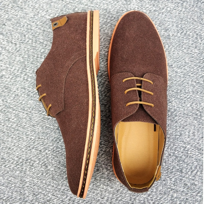 Sernini Men’s Suede Shoes