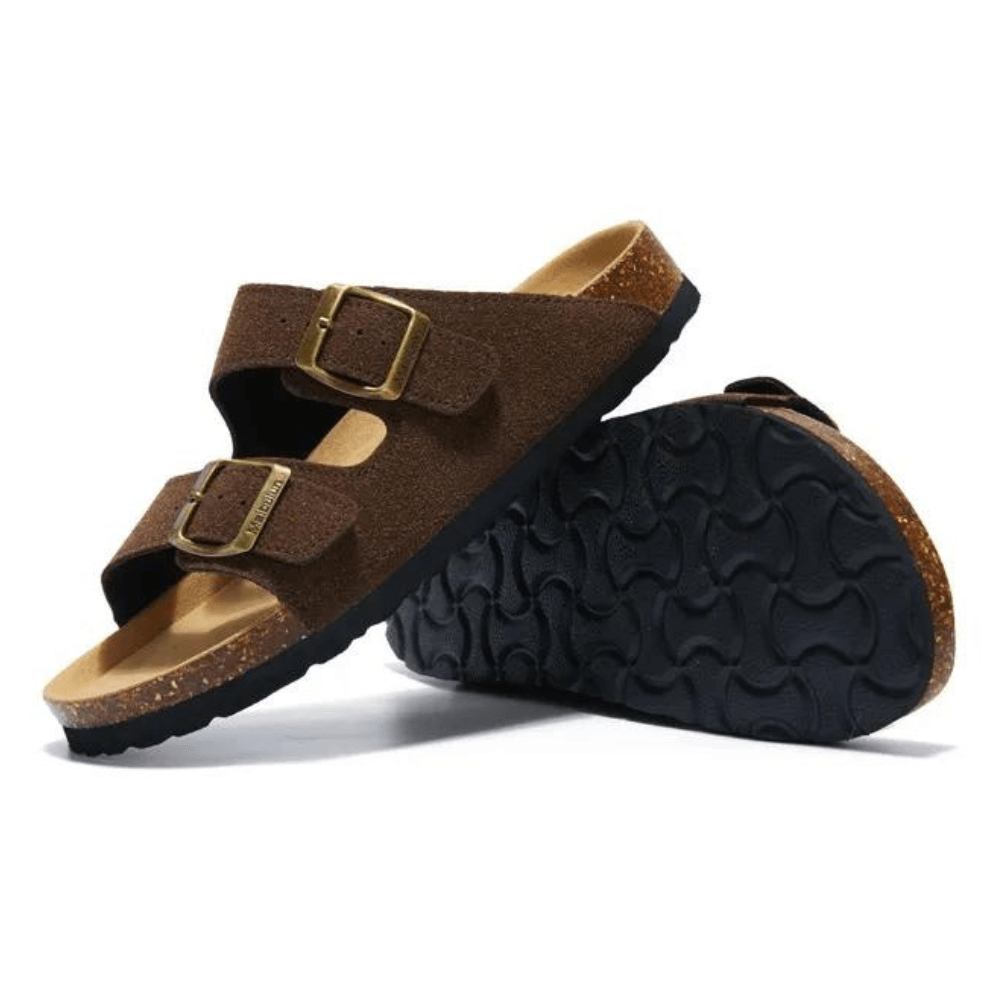 Oryzonwear Men's Sandals - Dark Brown