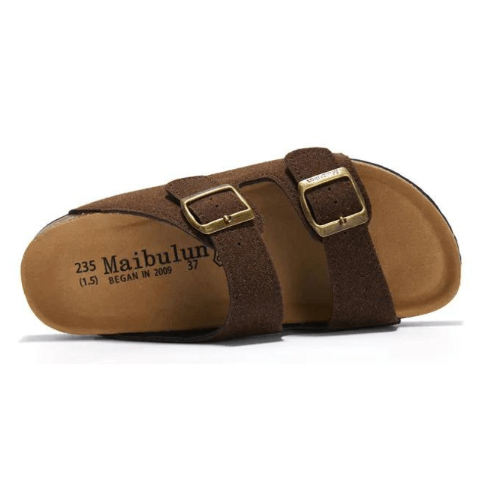 Oryzonwear Men's Sandals - Dark Brown