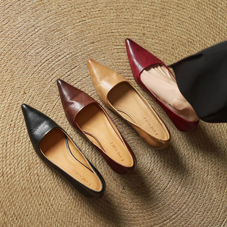 Hartley Leather Heels