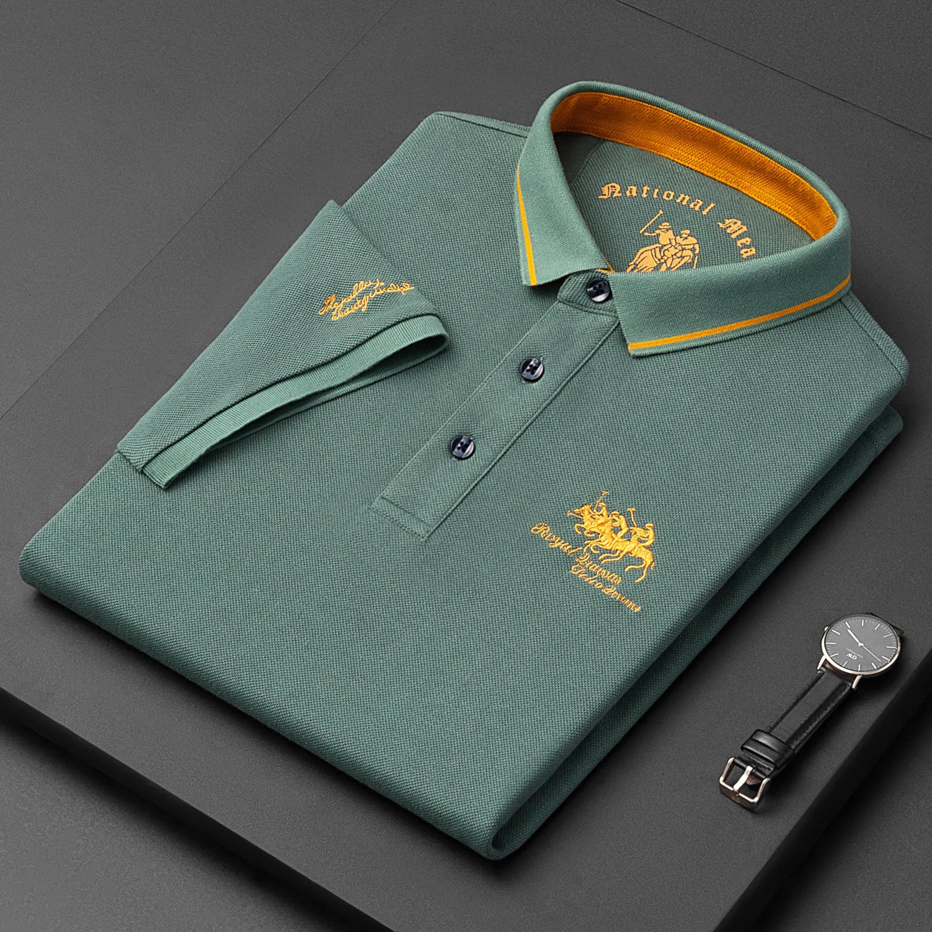 Horse Men’s Polo Shirt