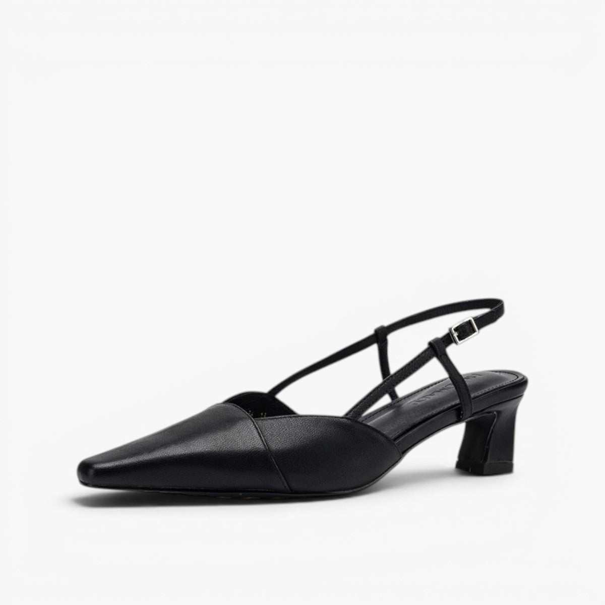 Dante Leather Slingback Heels