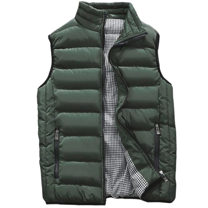Brento Men's Quilted Vest | Oryzon Wear