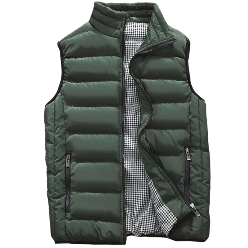 Brento Men's Quilted Vest | Oryzon Wear