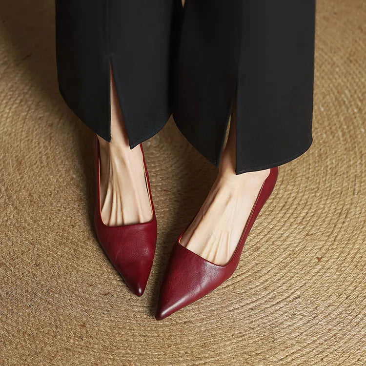 Hartley Leather Heels