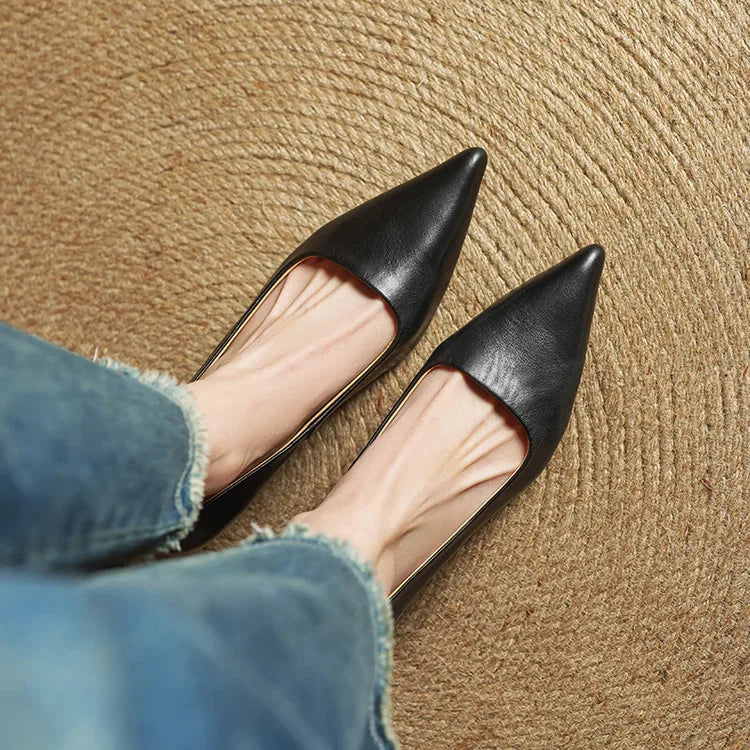 Hartley Leather Heels