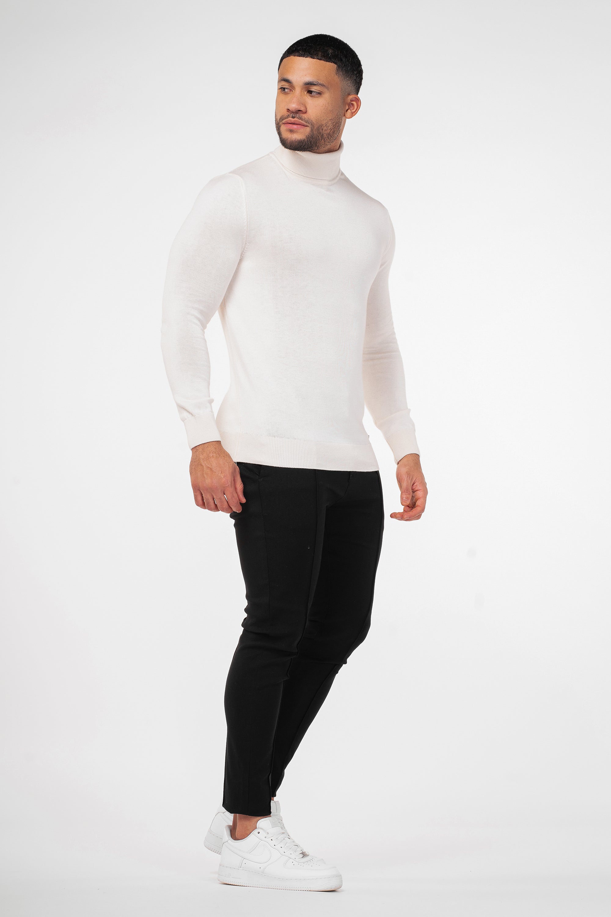 Oryzonwear Men's Beige Sweater