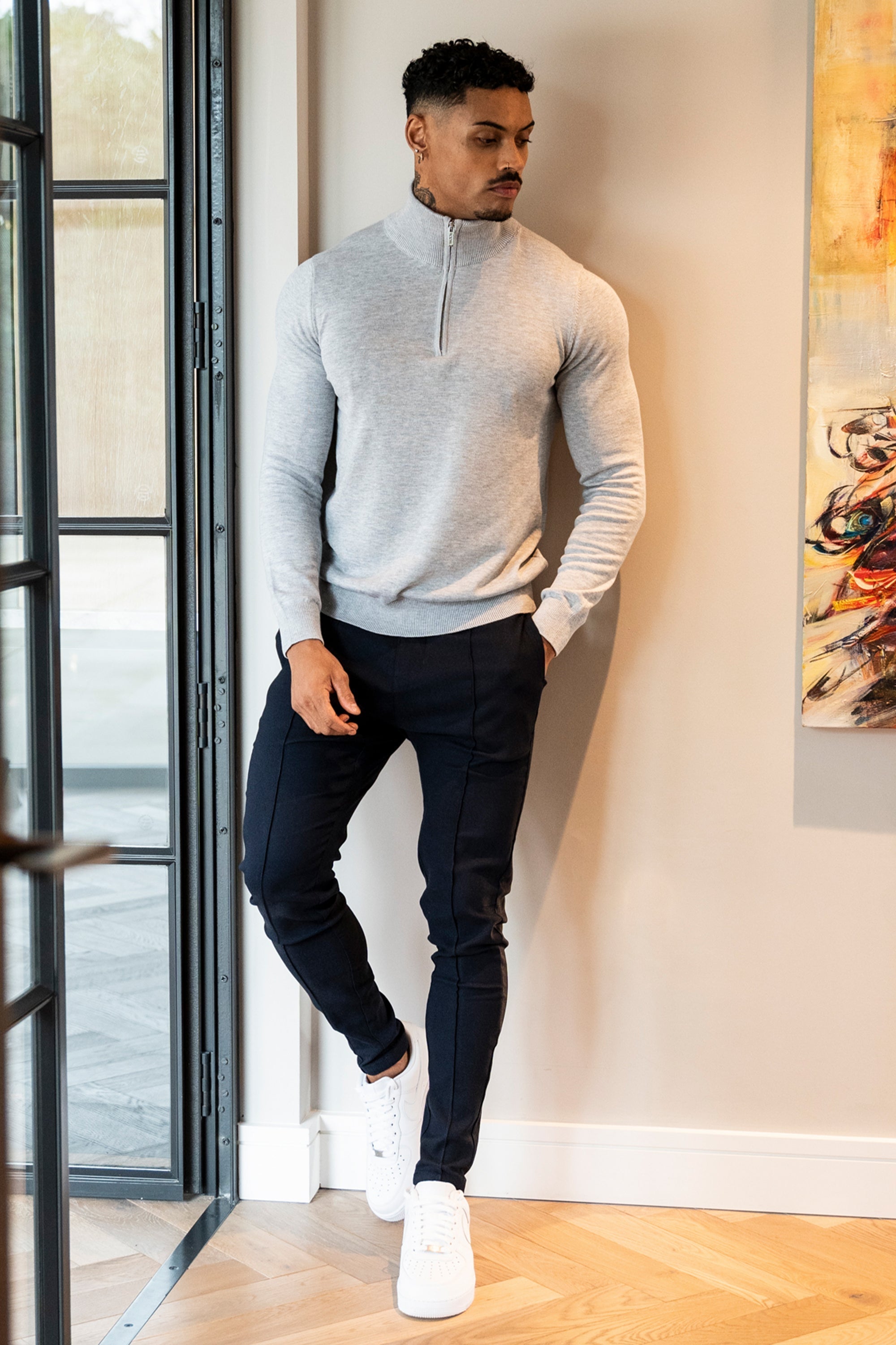 Santorini Oryzonwear Men's Sweater Grey
