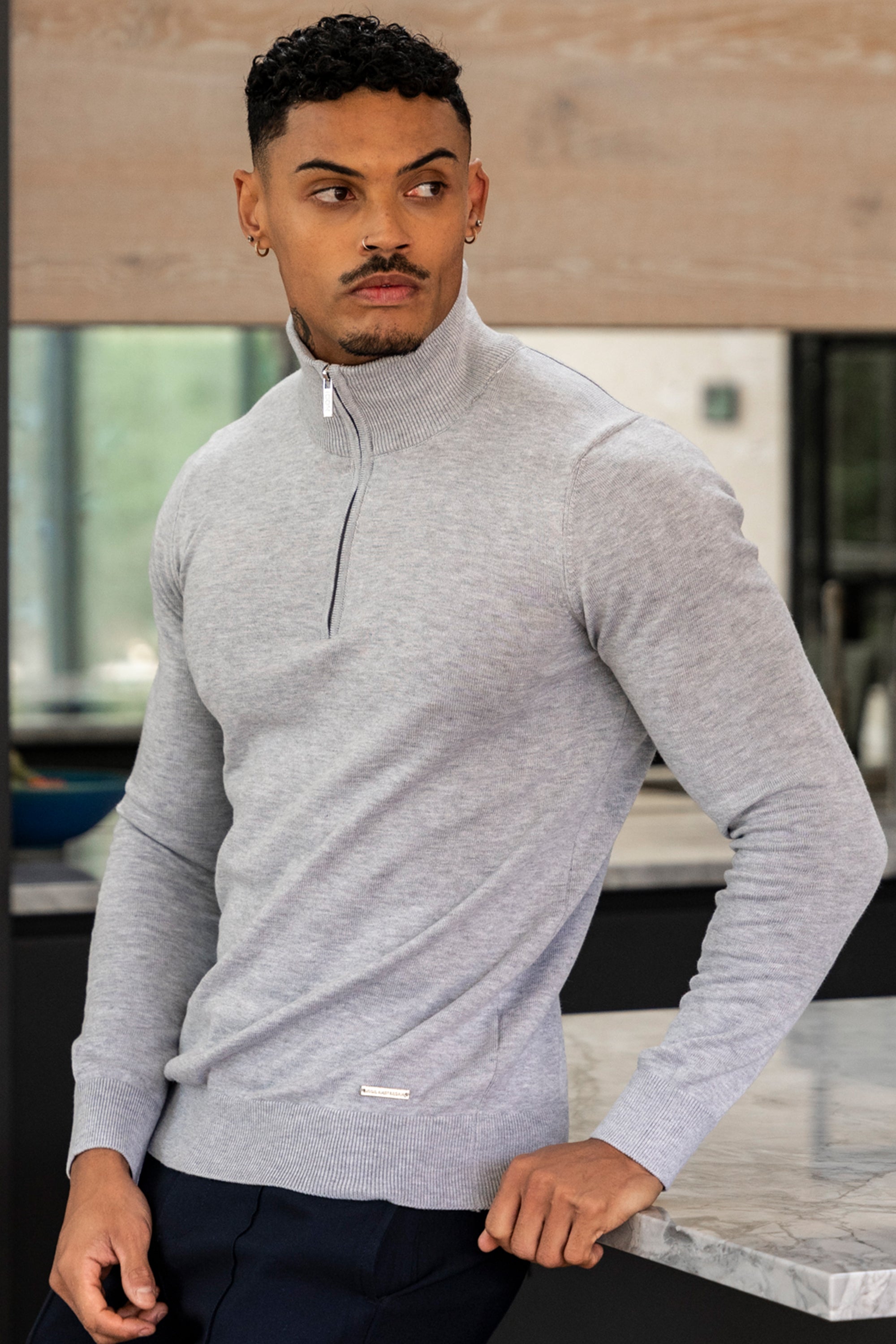 Santorini Oryzonwear Men's Sweater Grey