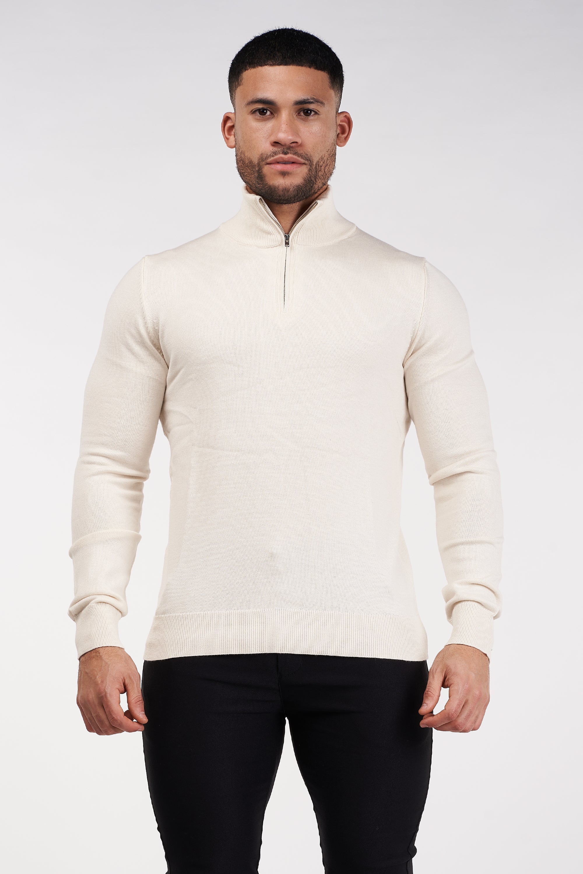 Santorini Oryzonwear Off White Men's Sweater