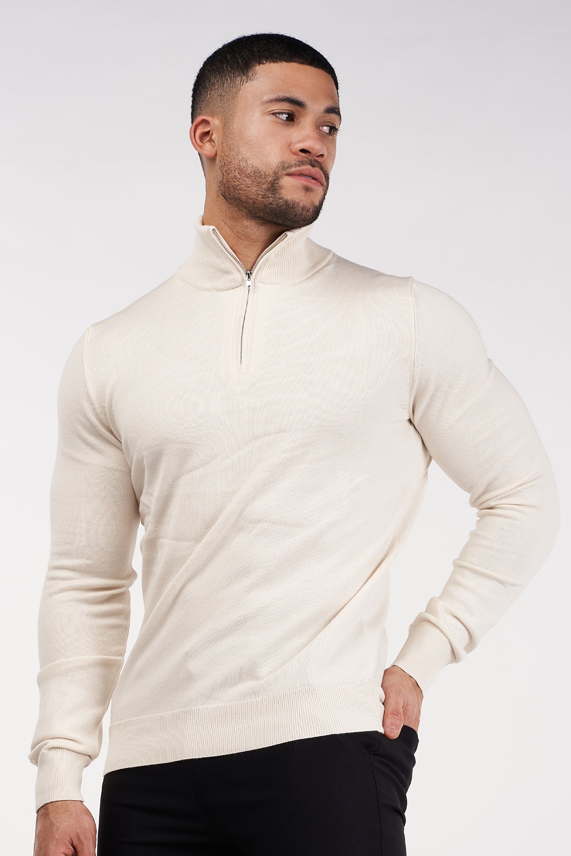 Santorini Oryzonwear Off White Men's Sweater