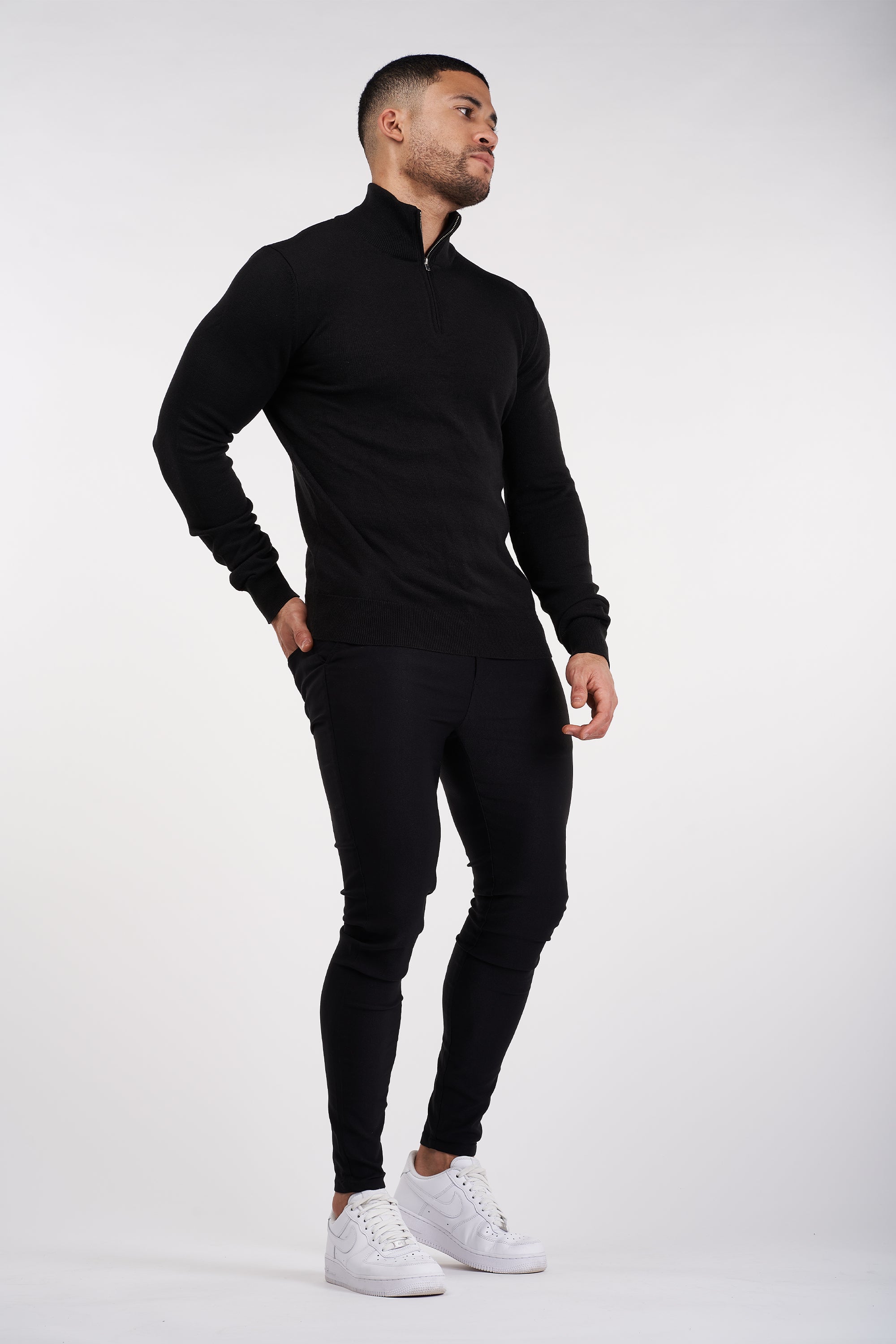 Santorini Oryzonwear Men's Sweater Black