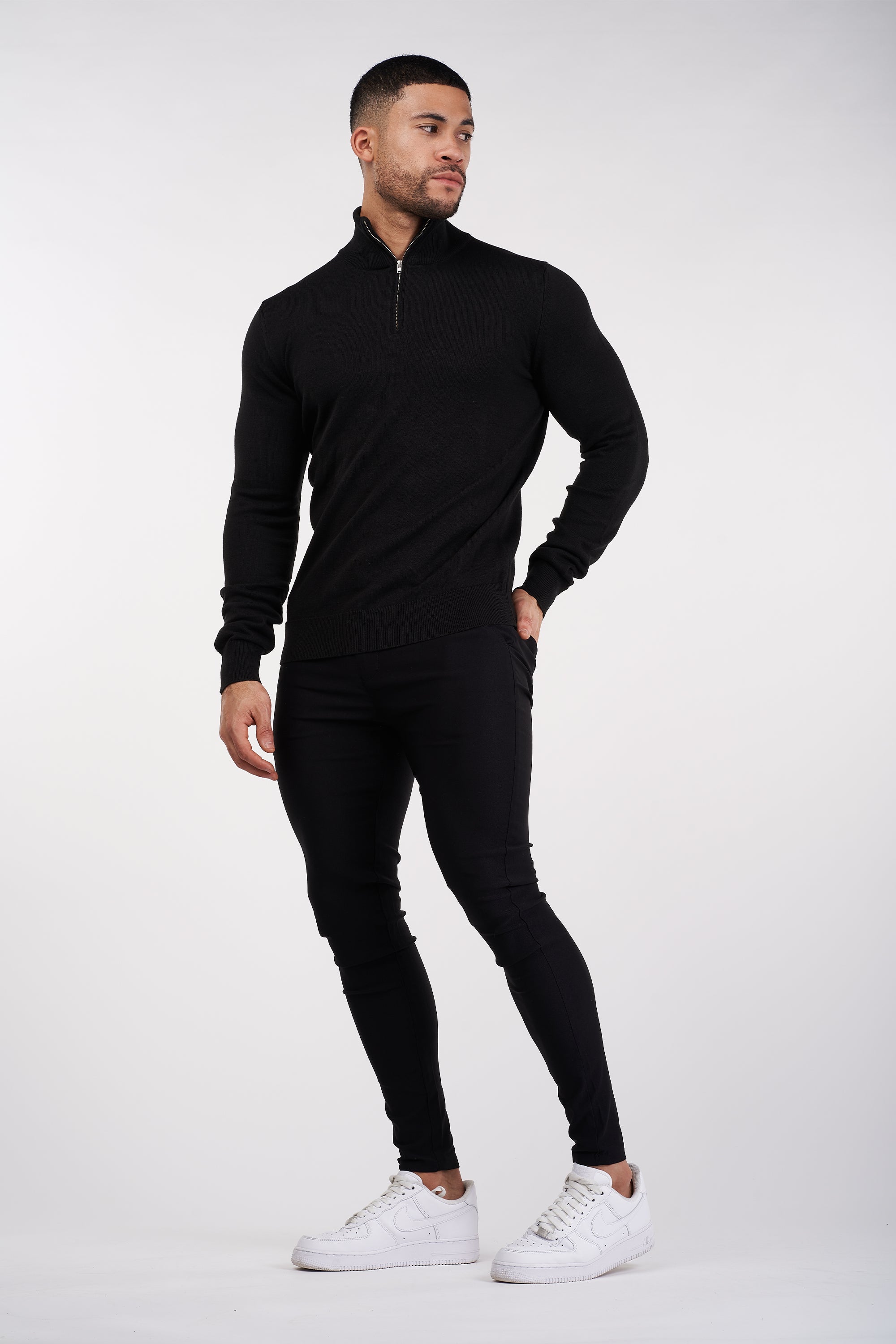 Santorini Oryzonwear Men's Sweater Black