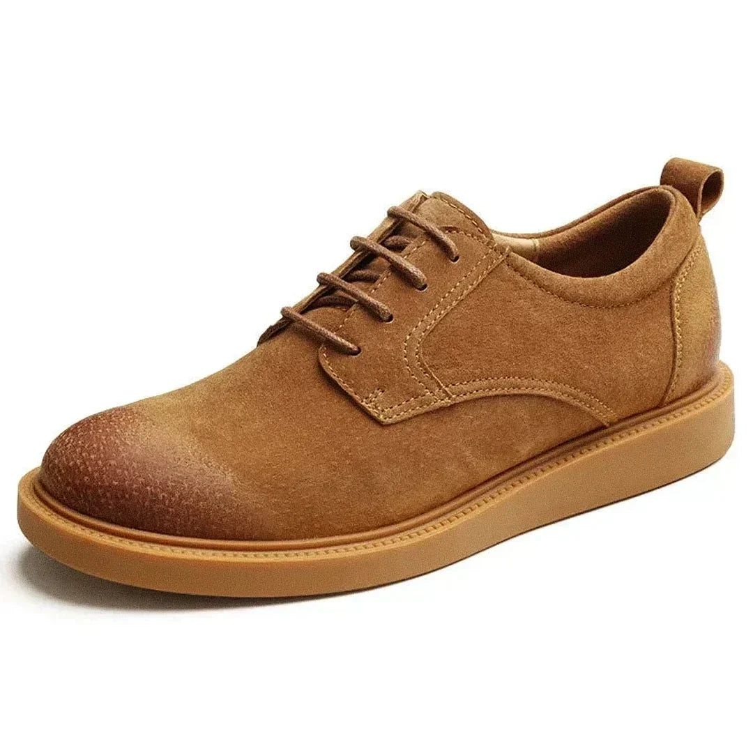 Oryzonwear Men's Suede Sneakers