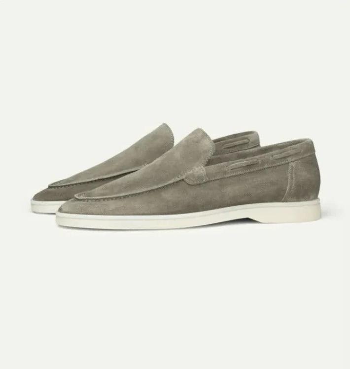 Men's Suede Loafer Moccasin Oryzonwear
