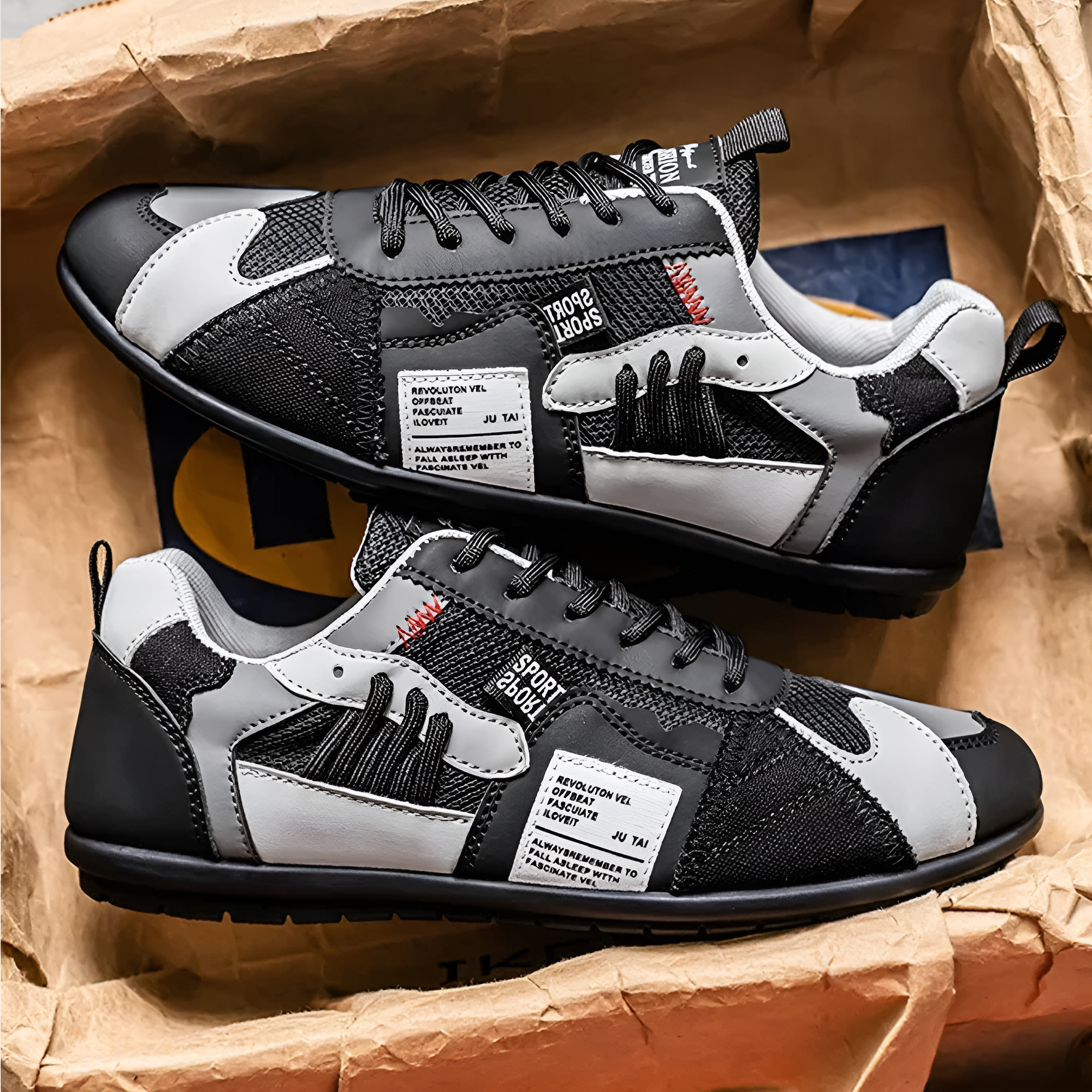 Brixton Retro Court Trainer