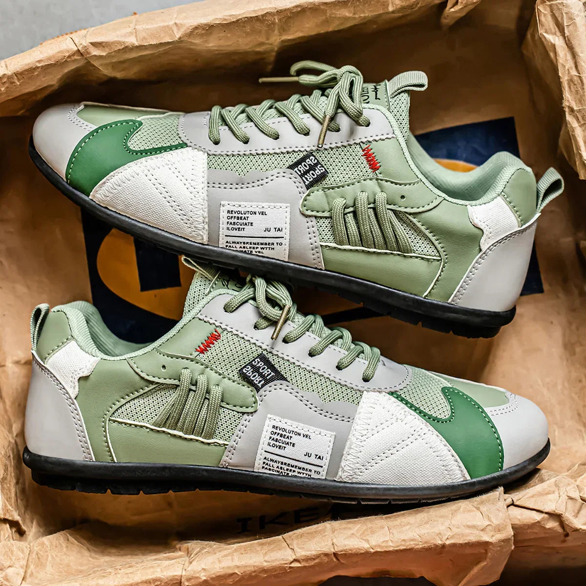 Brixton Retro Court Trainer