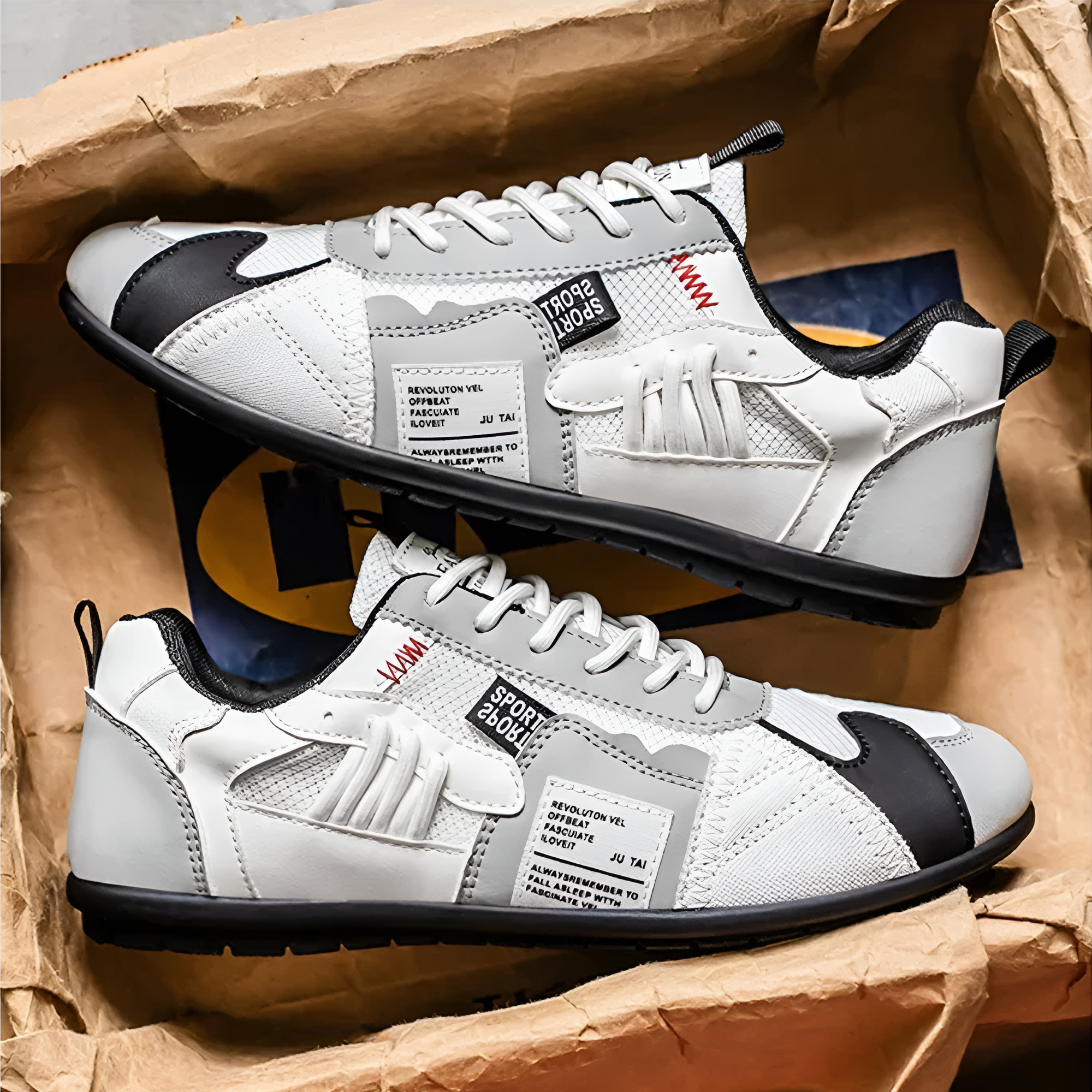 Brixton Retro Court Trainer