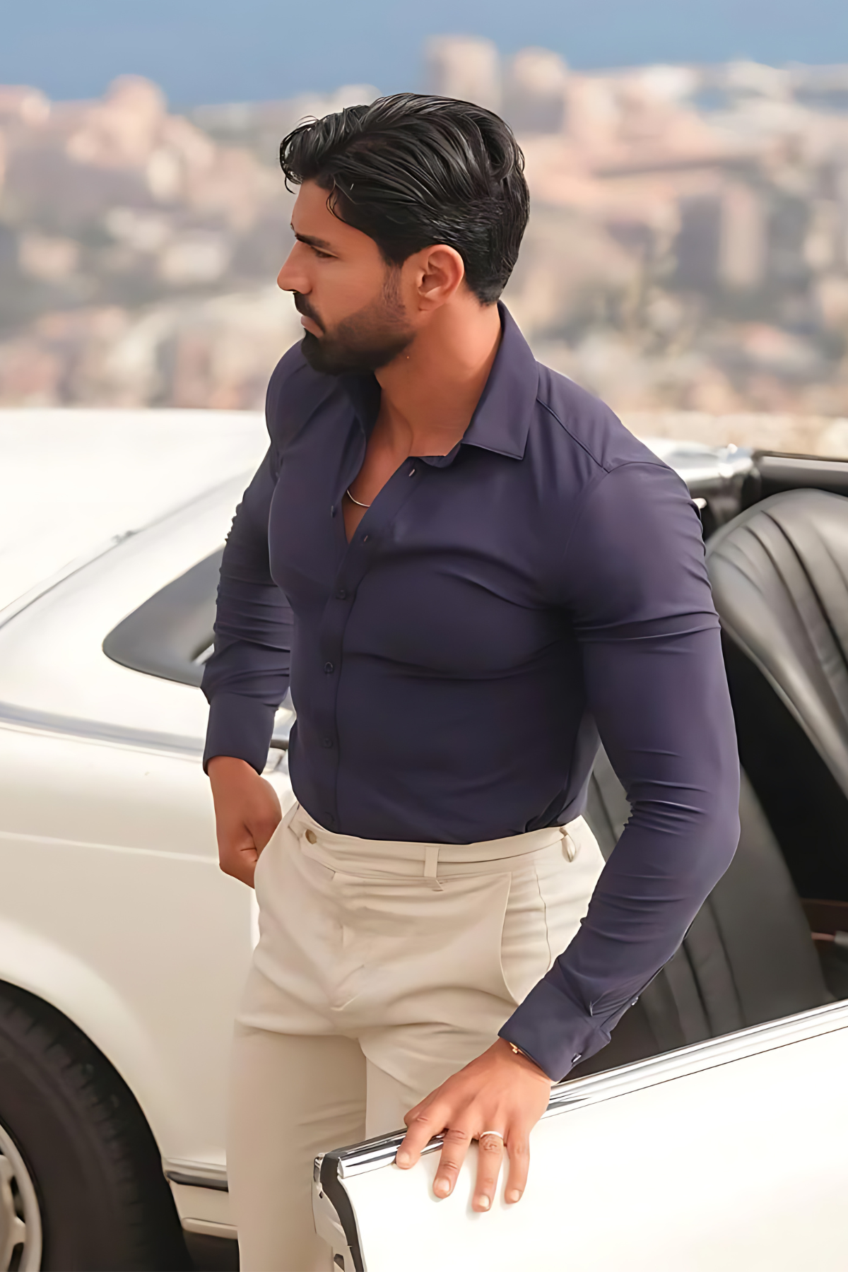 Oryzonwear Ice Mesh Dress Shirt