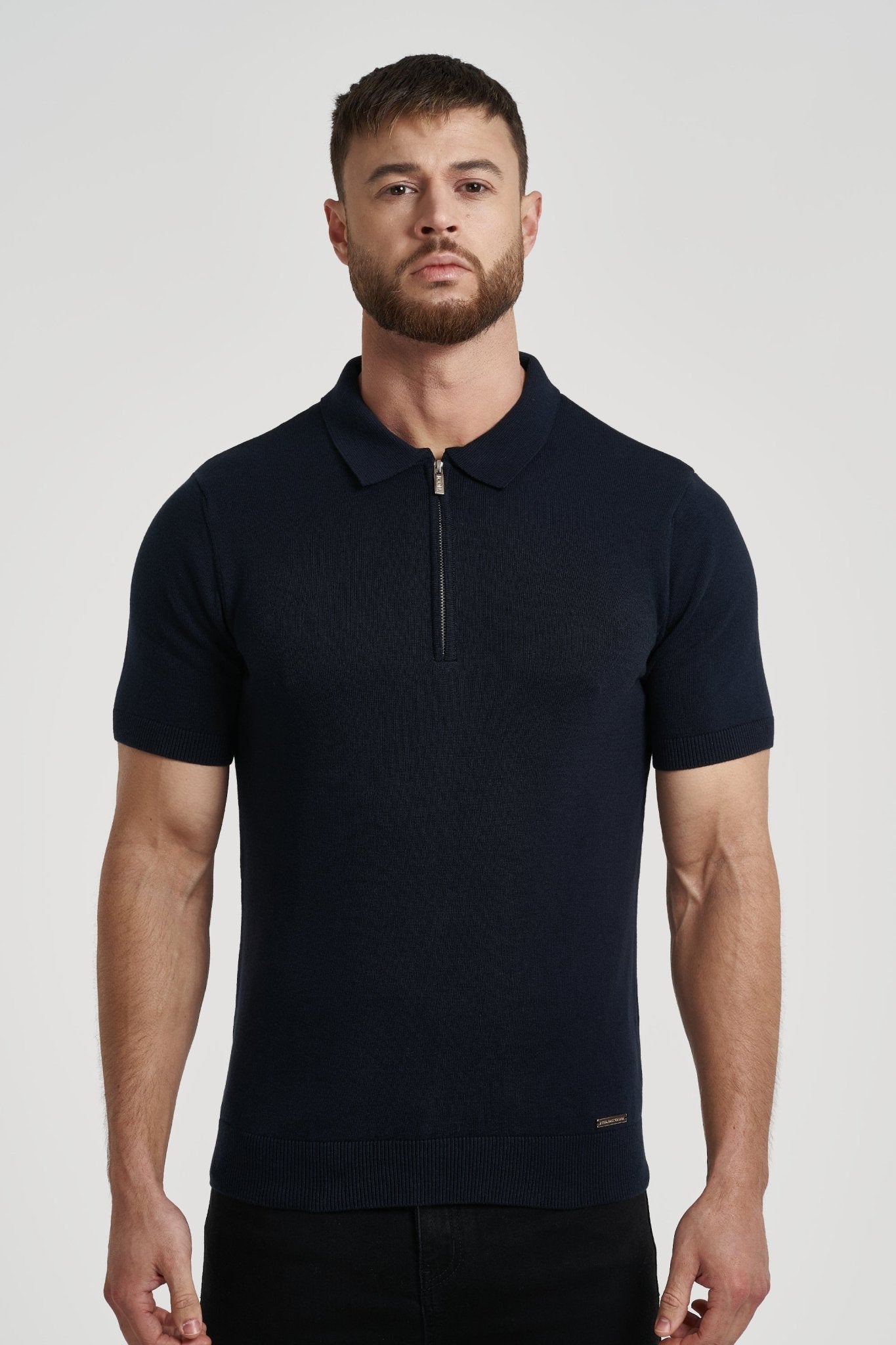 Pima Oryzonwear Zip Polo Shirt