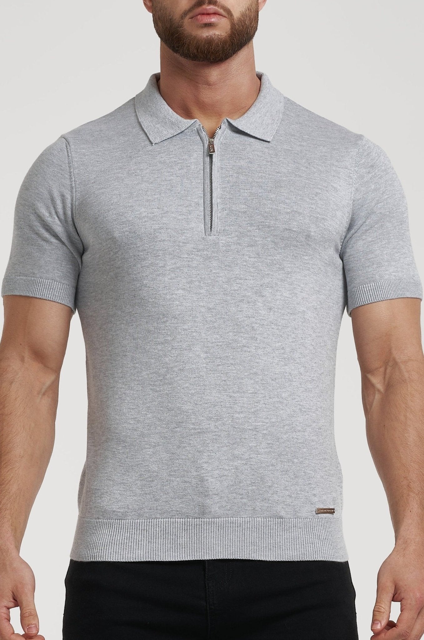 Pima Oryzonwear Zip Polo Shirt
