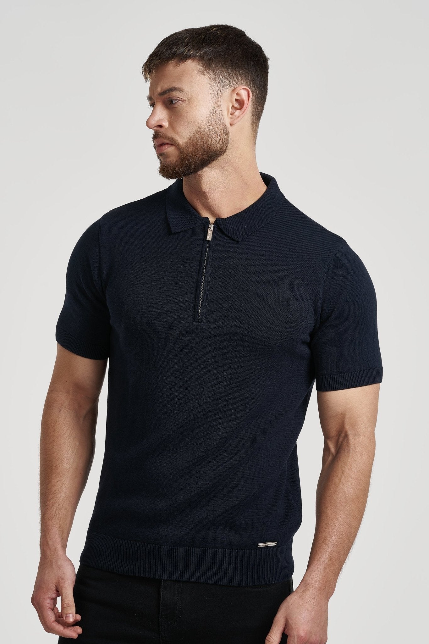 Pima Oryzonwear Zip Polo Shirt