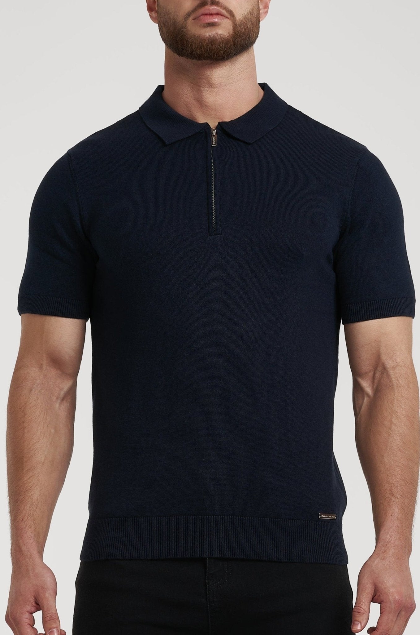 Pima Oryzonwear Zip Polo Shirt