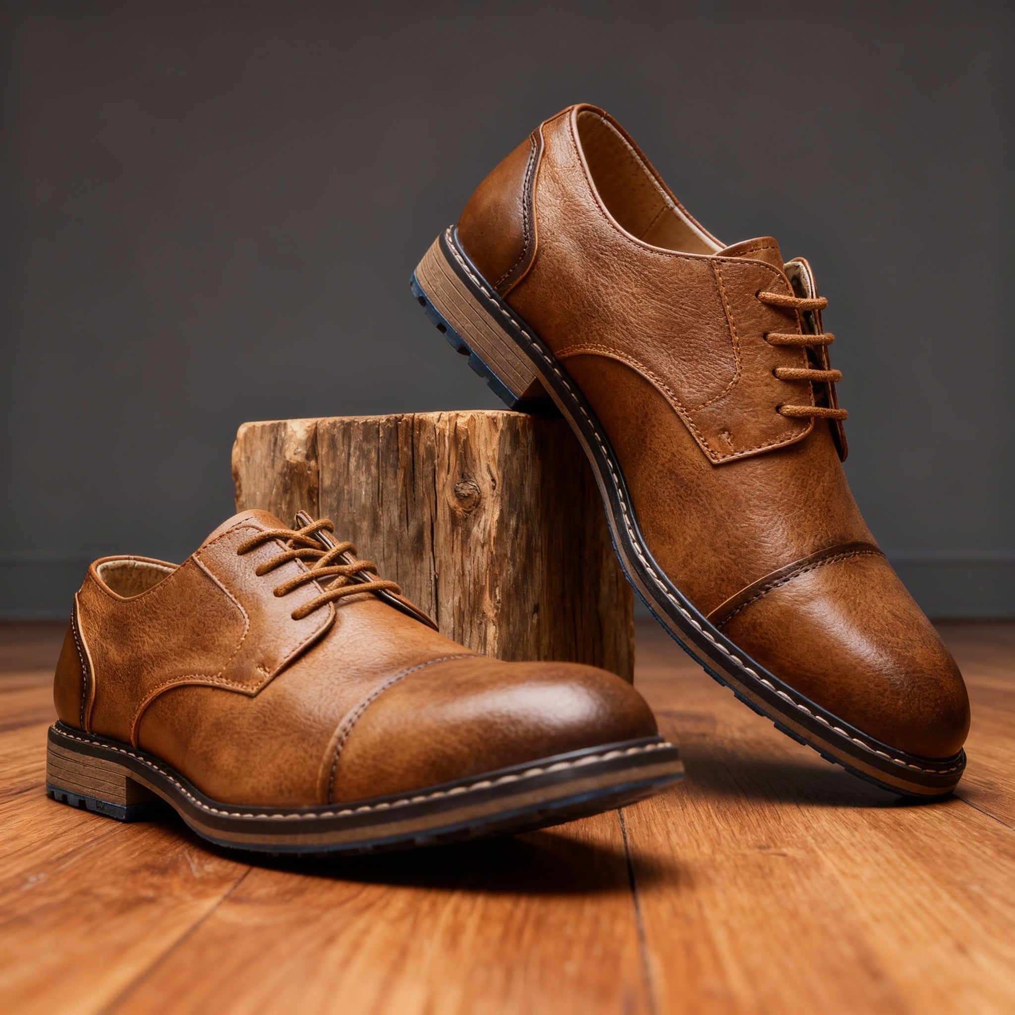 MARLOWE CAP-TOE DERBIES