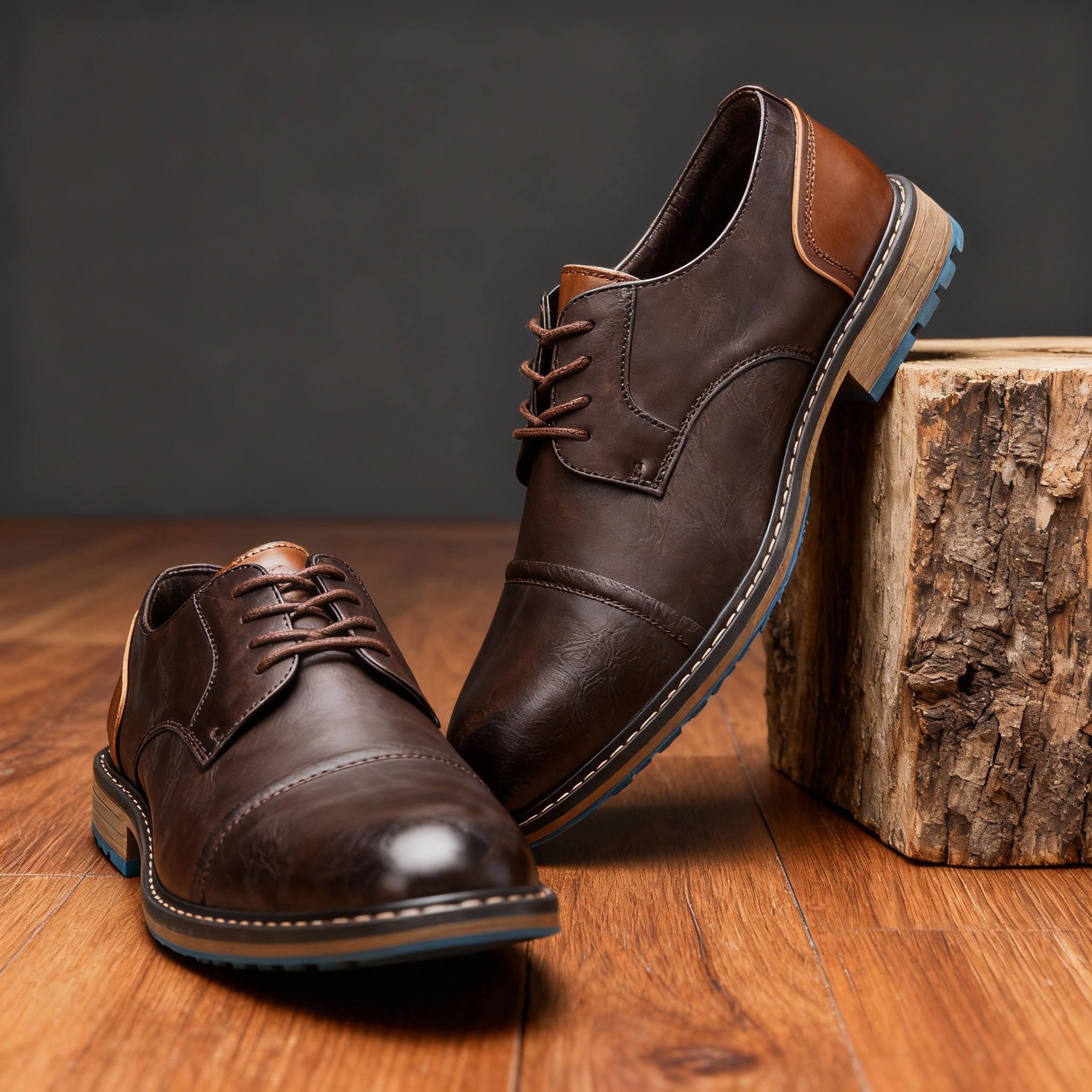 Milo Cap-Toe Derbies