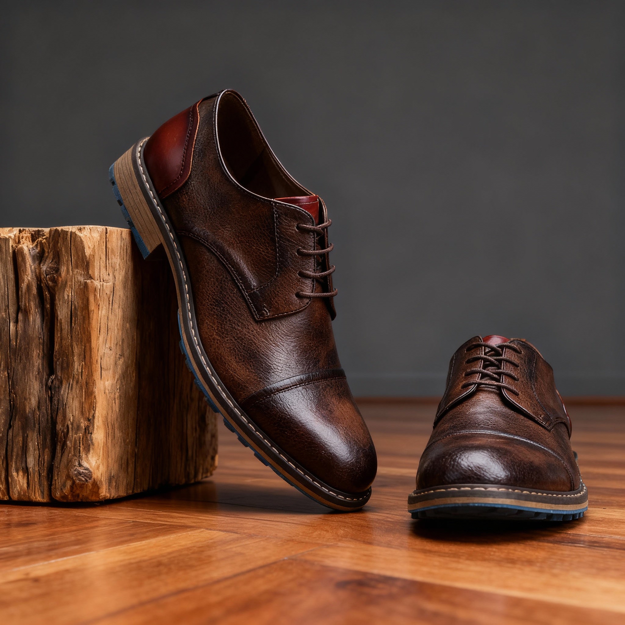 Milo Cap-Toe Derbies