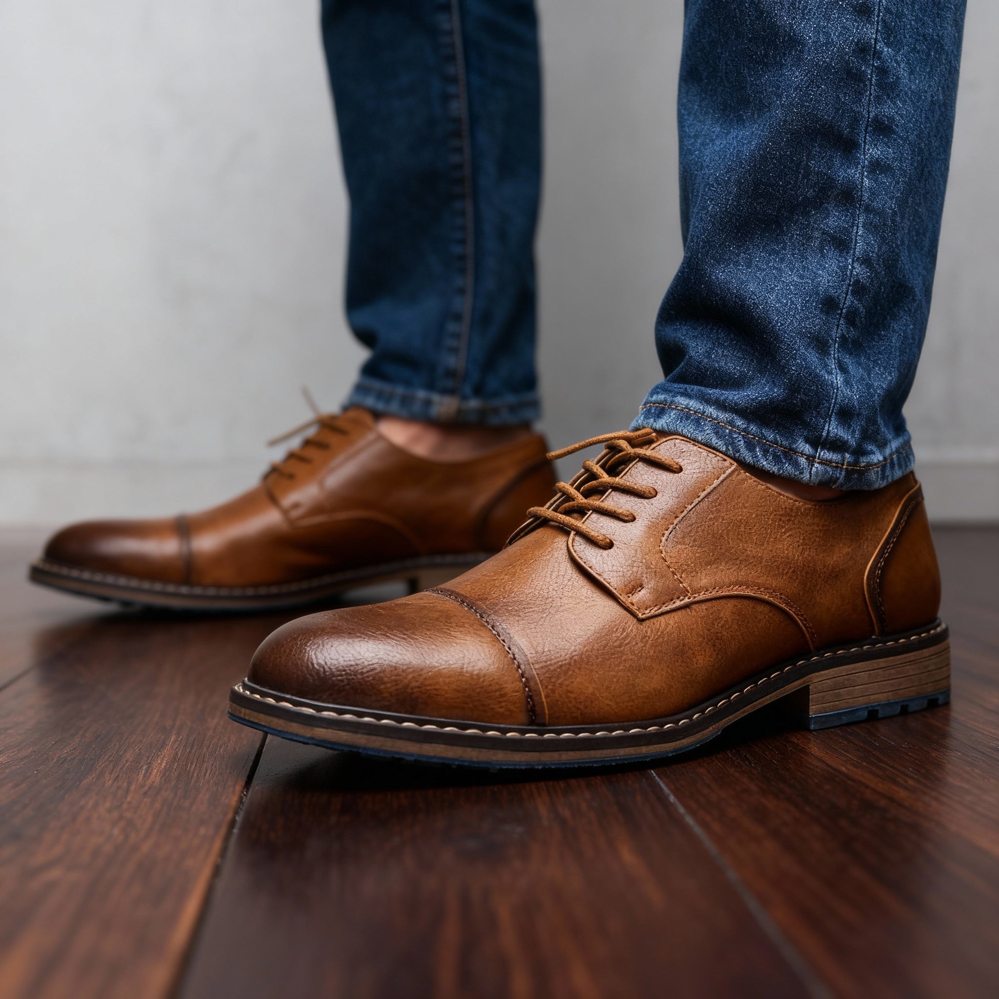MARLOWE CAP-TOE DERBIES